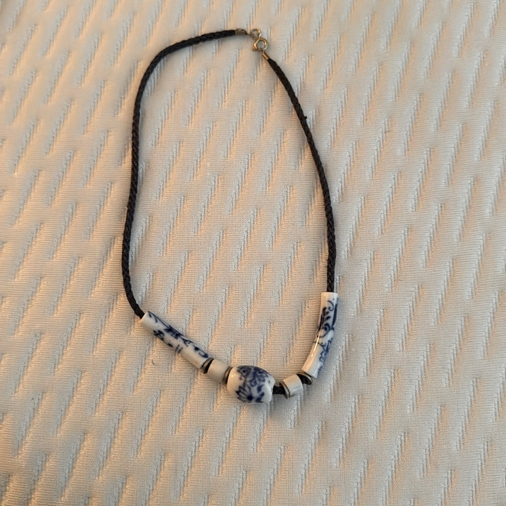 Asian inspired beed necklace